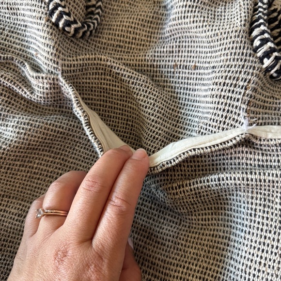 hand loomed large cotton tote bag - Picture 6 of 6